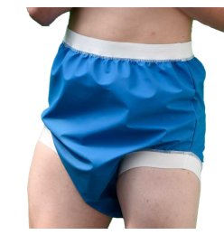 The AB-118 classic ABDL rubber pant, a comfortable slip-on pant