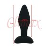 Unisex schwarz silizium anal butt plug anal Trainer anal sex-spielzeug f&uuml;r paare, adult sex produkt erotische sex-spielzeug