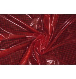 Konny extra hohe Schlupfhose PVC Rot transparent XL