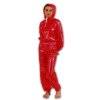 Komfort und Stil mit unserem vielseitigen Overall - Ronald komplett Weichfolie-Schwarz-transparent-S