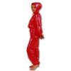Komfort und Stil mit unserem vielseitigen Overall - Ronald komplett Weichfolie-Schwarz-transparent-S