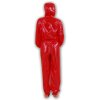 Komfort und Stil mit unserem vielseitigen Overall - Ronald komplett Weichfolie-Schwarz-transparent-S