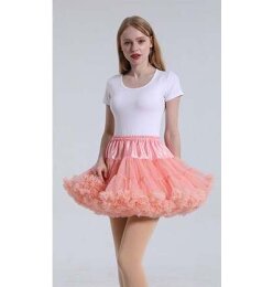 Kurzer Petticoat Bunter Unterrock Tüll Tutu Rock...