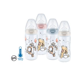 NUK First Choice WinniPooh, 300 ml Rosa