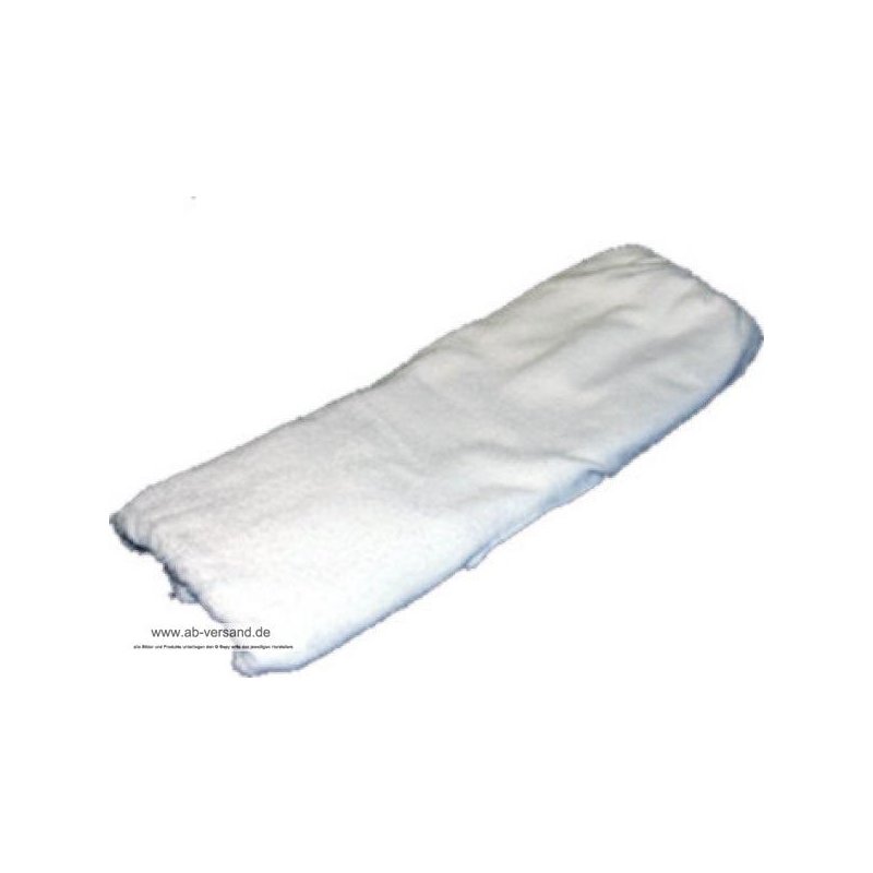 DoppelpackTerry nappy Frottee weiss 20x60 cm , 8 lagen Molton