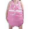 Adult Baby Thick bib spreader pants  p Lucky Extrem 0,8-pink-XS-M
