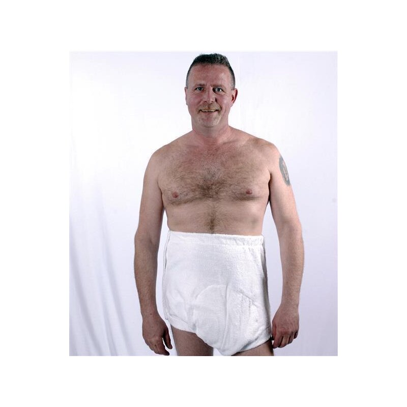 Terry Cloth Panty “SnuggleFix” – with Snaps & Absorbent Core