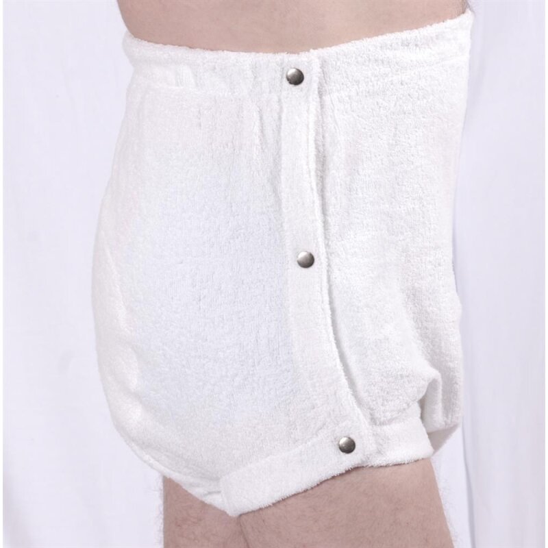 Terry Cloth Panty “SnuggleFix” – with Snaps & Absorbent Core