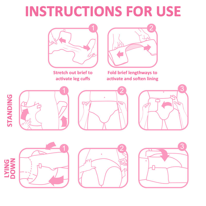 Baby Usagi Diaper 10 piece Unit-Medium