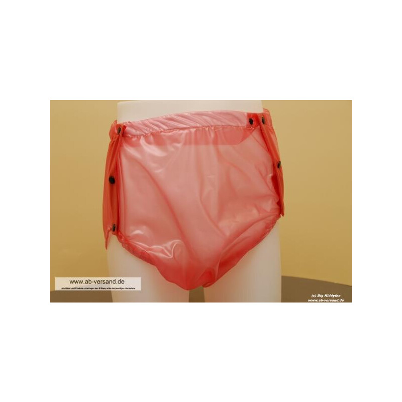 AB 1249 Schwedenknöpfer PVC PVC-rosa Kindermuster-L