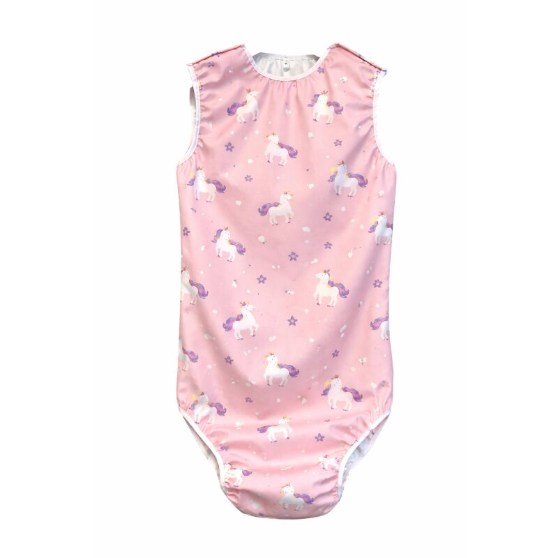 Wrap Bodysuit “Gerlinde” – PU Magic with Shoulder Snaps