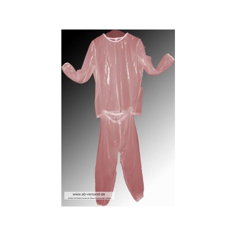 Edmund pyjamas PVC-Yellow transparent-Large