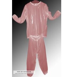 Schlafanzug Edmund PVC-Gelb transparent-Large