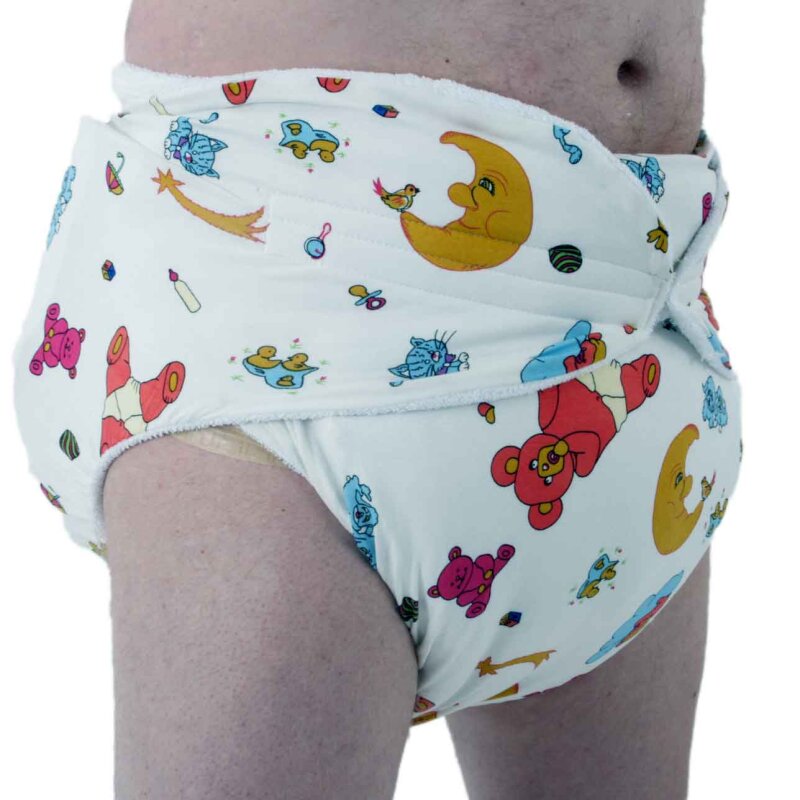 Omutsu “Teddy Magic” with Spreader Core – Exclusive Cloth Diaper with Bear Design (Only Available Here!)