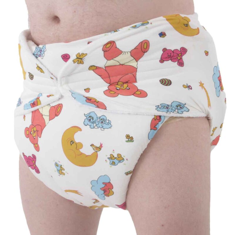 Omutsu “Teddy Magic” with Spreader Core – Exclusive Cloth Diaper with Bear Design (Only Available Here!)