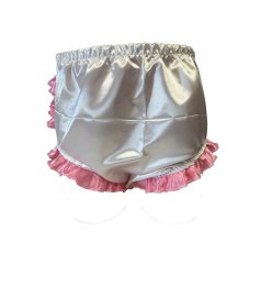 Sissy Lido slip on satin pants