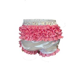 Sissy Lido slip on satin pants