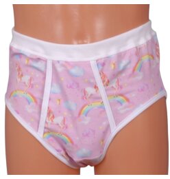 TB underpants with opening - cloud pony