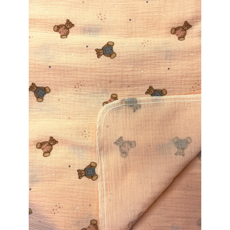 Muslin Cloth Diaper XL “Teddy Bear” – for Adult Babies