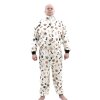 Kuscheliger Strampelanzug aus Fleece mit Tatzen und Knochen