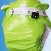 Straf-Omutsu „Rubber Control“ – PVC-Windel mit Schlossoption & Spreizkern