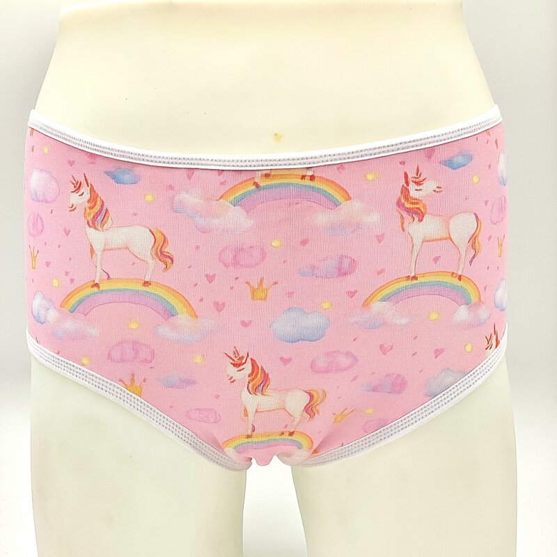 TB Cloud Pony Brief – Playful Unicorn Dreams on Pink Skies