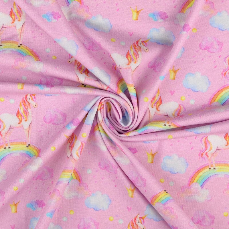 TB Cloud Pony Brief – Playful Unicorn Dreams on Pink Skies