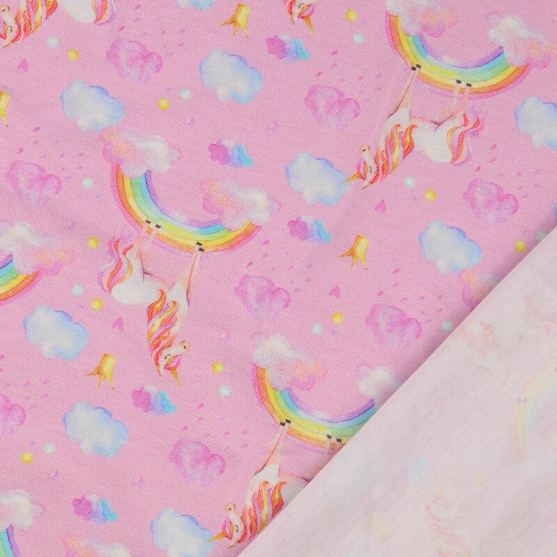 TB Cloud Pony Brief – Playful Unicorn Dreams on Pink Skies