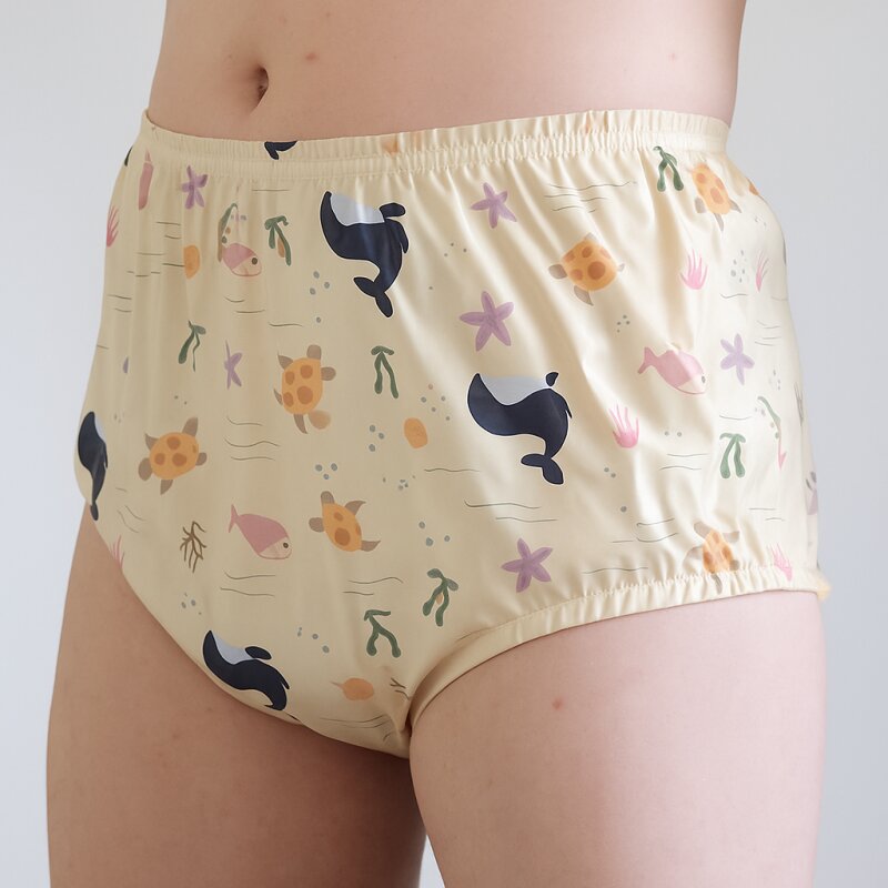 AB-140 PU – Kuschelweiche Schlupfhose mit 1 cm Gummi & Fantasiemotiven