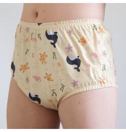 AB-140 PU – Soft Pull-On Panty with 1 cm Elastic...