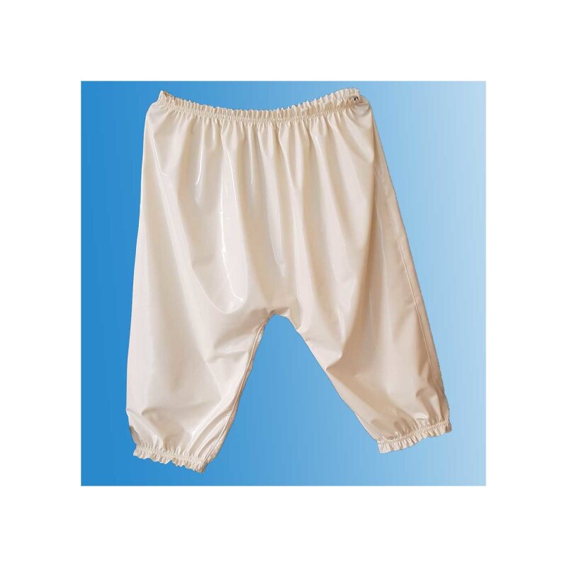 Medical Glossy Protection Pants AB-630 – Knee-Length with 1 cm Elastic