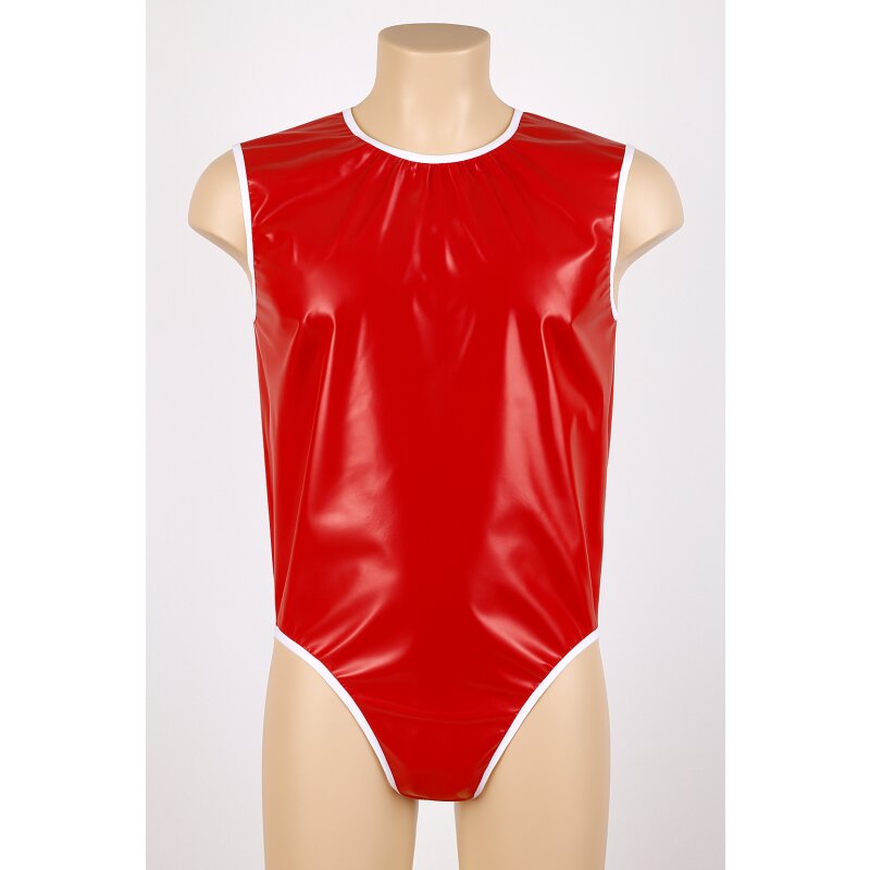 Glossy Snap Crotch Onesie Gesiene – Patent Vinyl