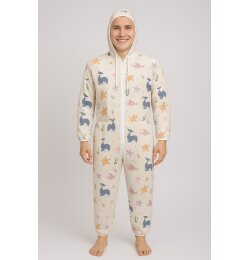 Jonas Funny Romper &ndash; PU Fabric Hooded Overall
