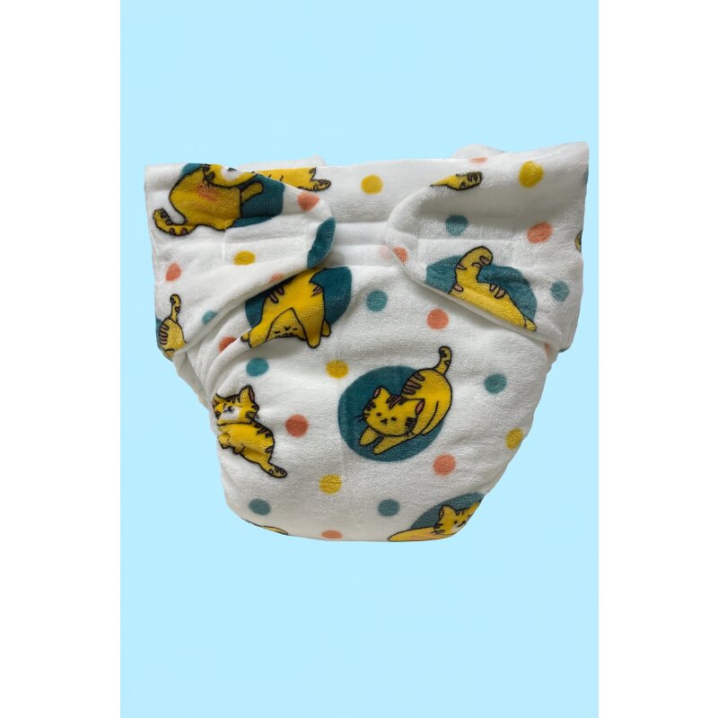Omutsu Cloth Diaper Fleece “Cat Love”