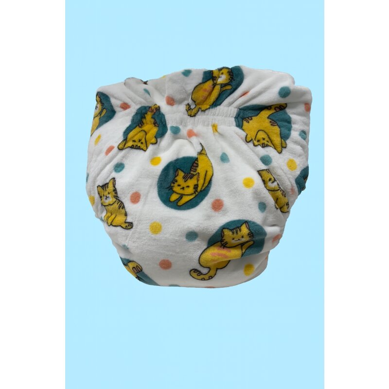 Omutsu Cloth Diaper Fleece “Cat Love”