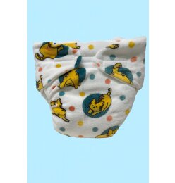 Omutsu Stoffwindel Fleece &bdquo;Katzenliebe&ldquo;