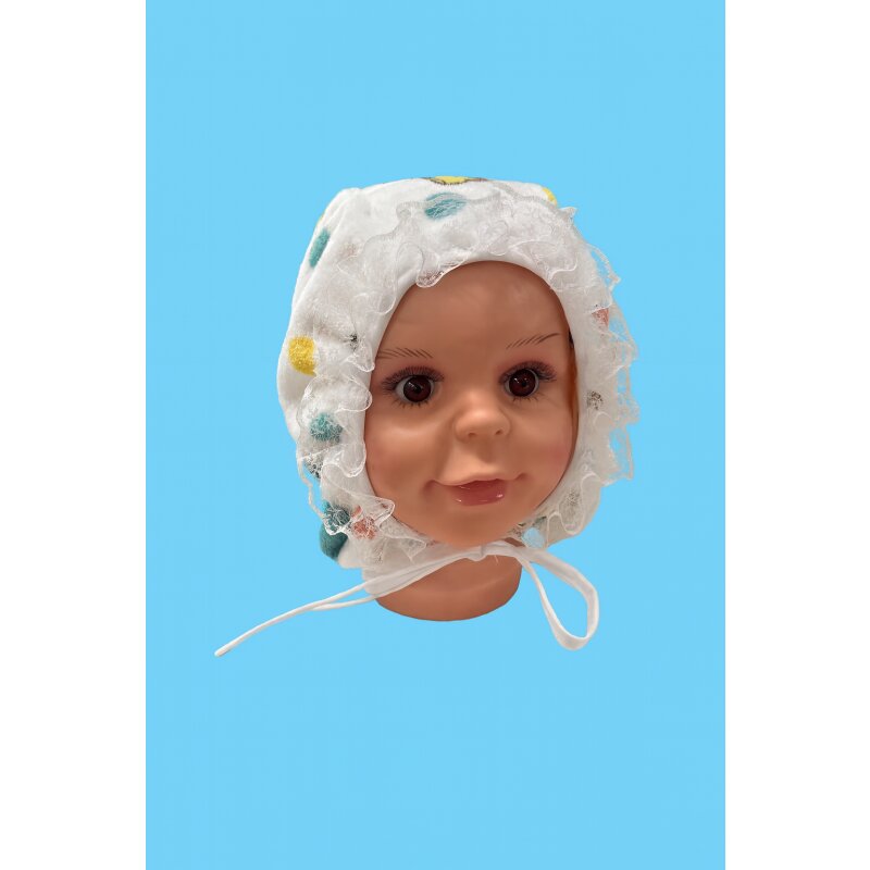Fleece-Babymütze „Katzenliebe“