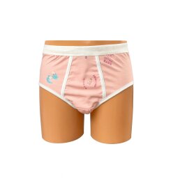 Sweet Baby Moments – Rosa TB Unterhose mit Eingriff
