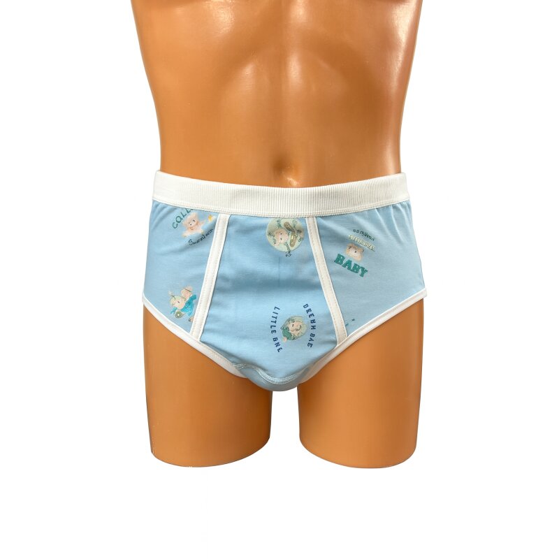 Dreamy Little One – Blaue TB Unterhose mit Eingriff