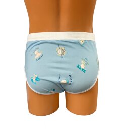 Dreamy Little One – Blaue TB Unterhose mit Eingriff