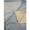 Premium Kuscheldecke „Babyträume“ – Rosa/Weiß oder Blau/Weiß