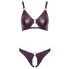 BH und Slip lila S