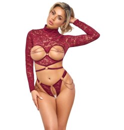Top und Rio offen rot S