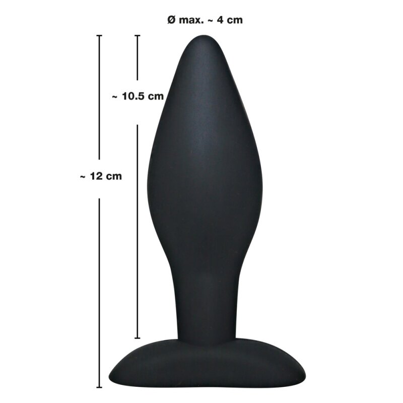 Black Velvets Large Plug