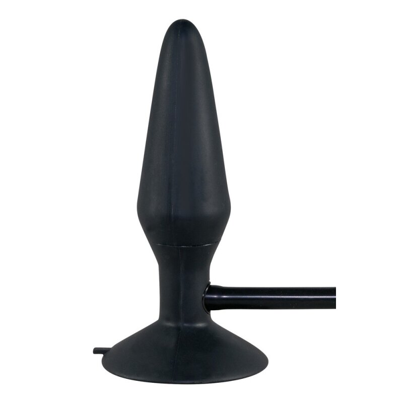 True Black inflatable Analplug
