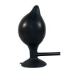 True Black inflatable Analplug