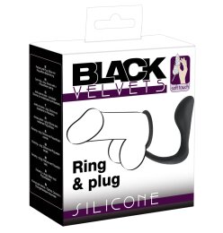 Black Velvets Ring + Plug