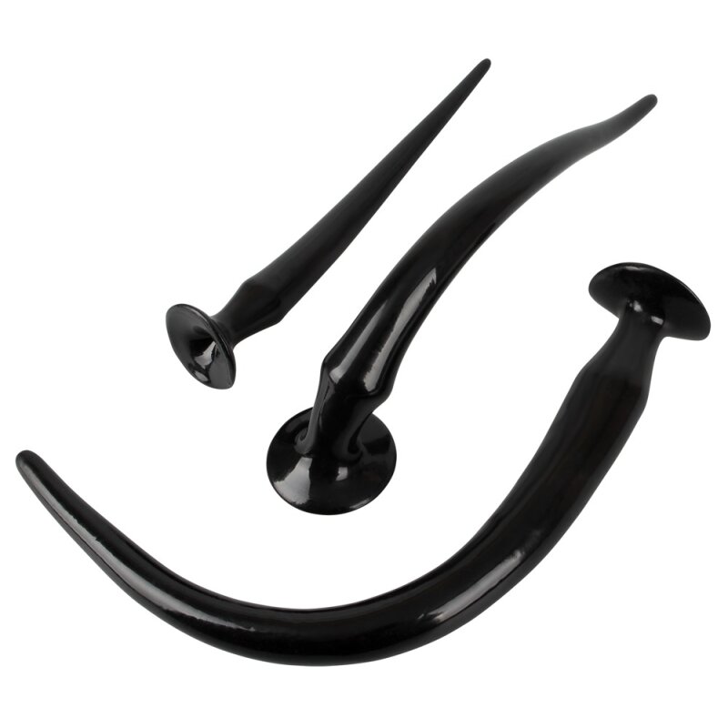 Super Long Anal Plug Set Hautfarbe