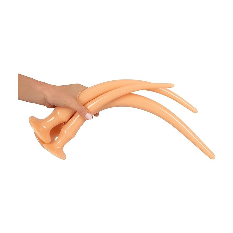 Super Long Anal Plug Set Hautfarbe