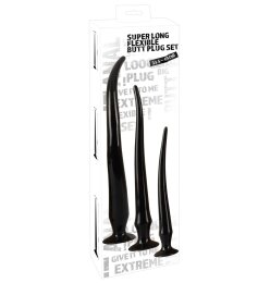 Super Long Anal Plug Set Hautfarbe